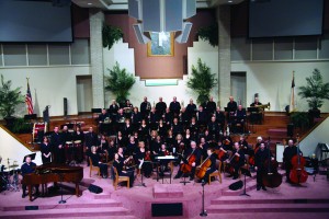 The Oklahoma Baptist Symphony, shown at a concert in 2012, celebrates its 20th anniversary May 4.