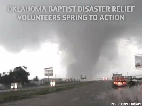 Oklahoma Baptist Disaster Relief Volunteers Spring to Action