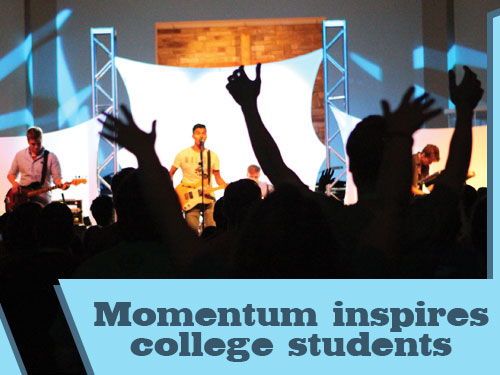 Momentum inspires college students