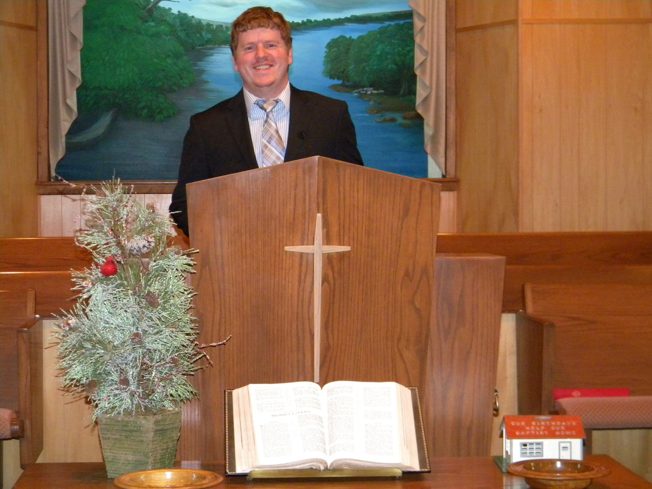 Donnie Hazlewood began serving as Longwood’s pastor in September 2012.