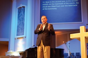 “If your business is more organized than your Sunday School class then your priorities aren’t straight,” said Hance Dilbeck, pastor of Oklahoma City, Quail Springs, during the opening rally of the Transform Conference.