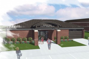 The Mathena Center will be a cutting-edge athletic training facility inside the Eddie Hurt Athletic Complex.