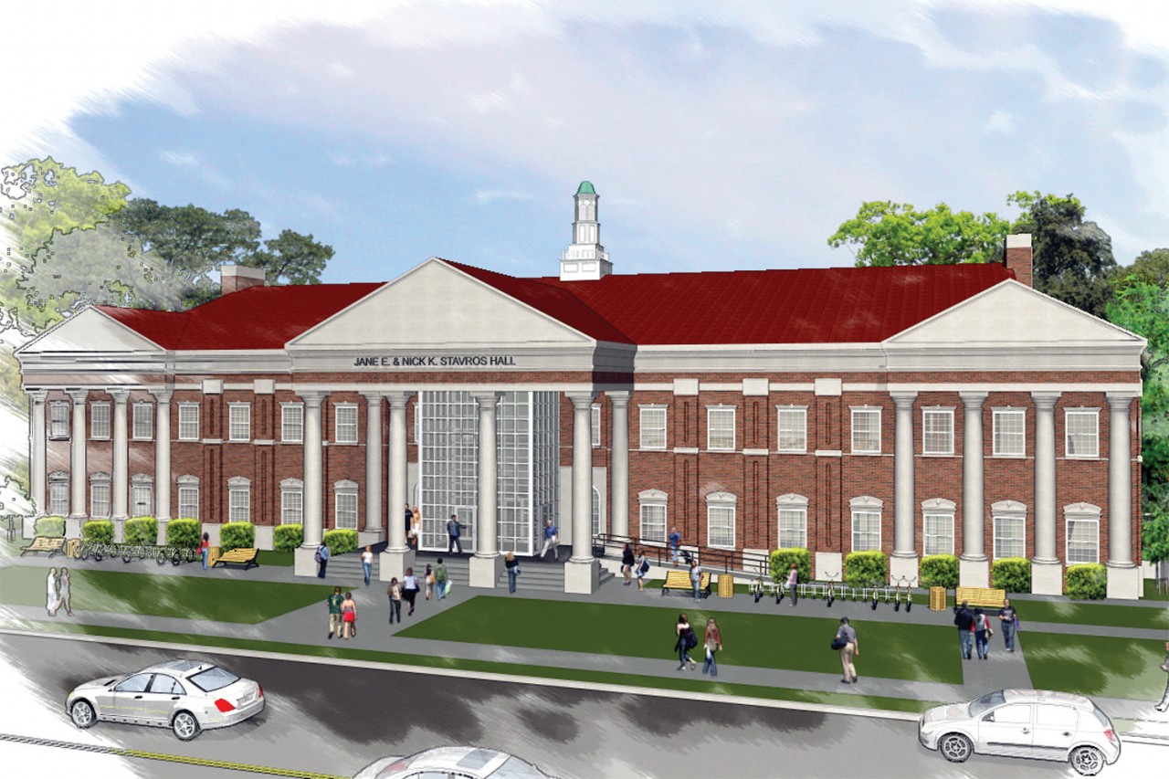 Stavros Hall will be the home of the OBU College of Nursing.