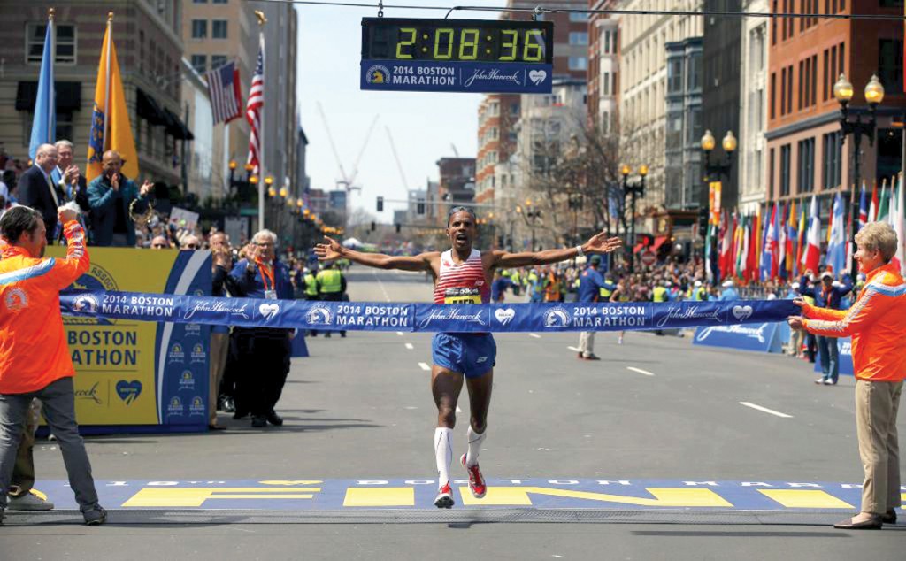 Faith pushes Boston Marathon winner across finish line Baptist