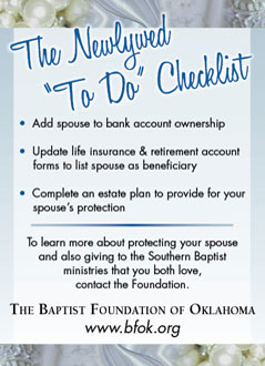 newlywed checklist