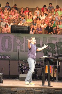 Blake Gideon, pastor of Edmond, First was the camp pastor of the second session at Associational Children’s Camp.