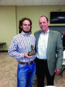 Ty getting Comeback Player Award