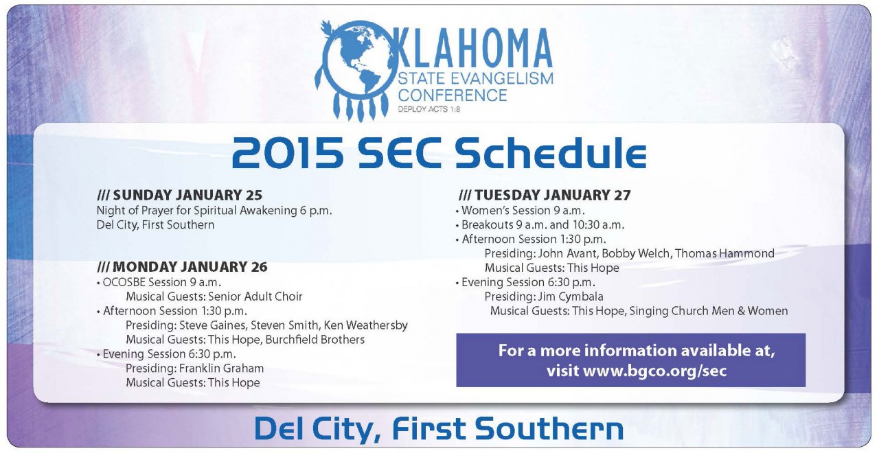 SEC-Schedule