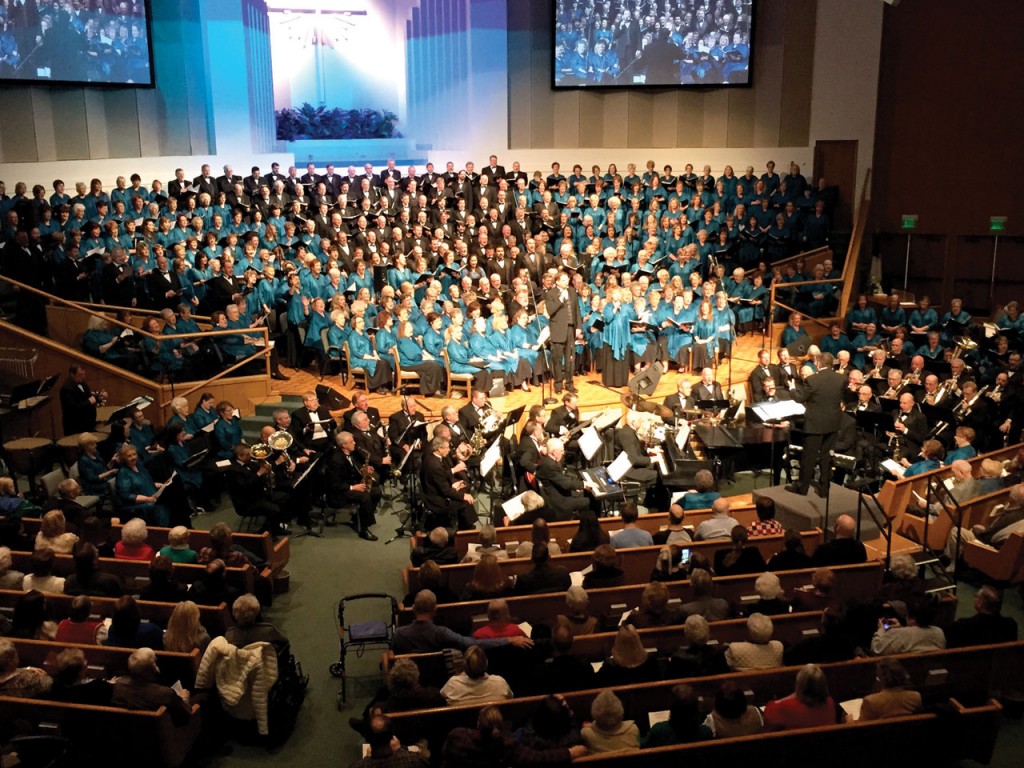 Many applauded The Applause of Heaven at Edmond, First Baptist