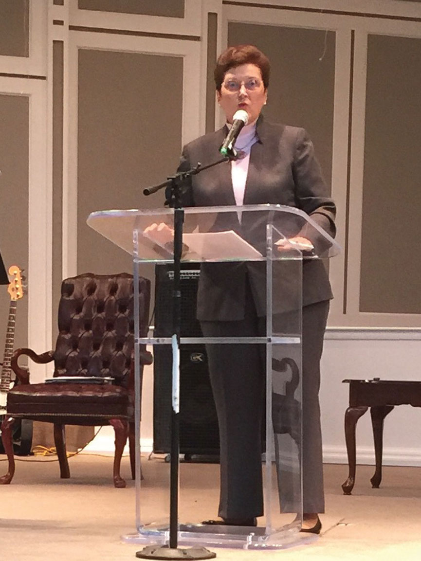 Patsy Davis, executive director of Baptist World Alliance, Women’s Department, was a keynote speaker at the Willene Pierce Memorial Conference