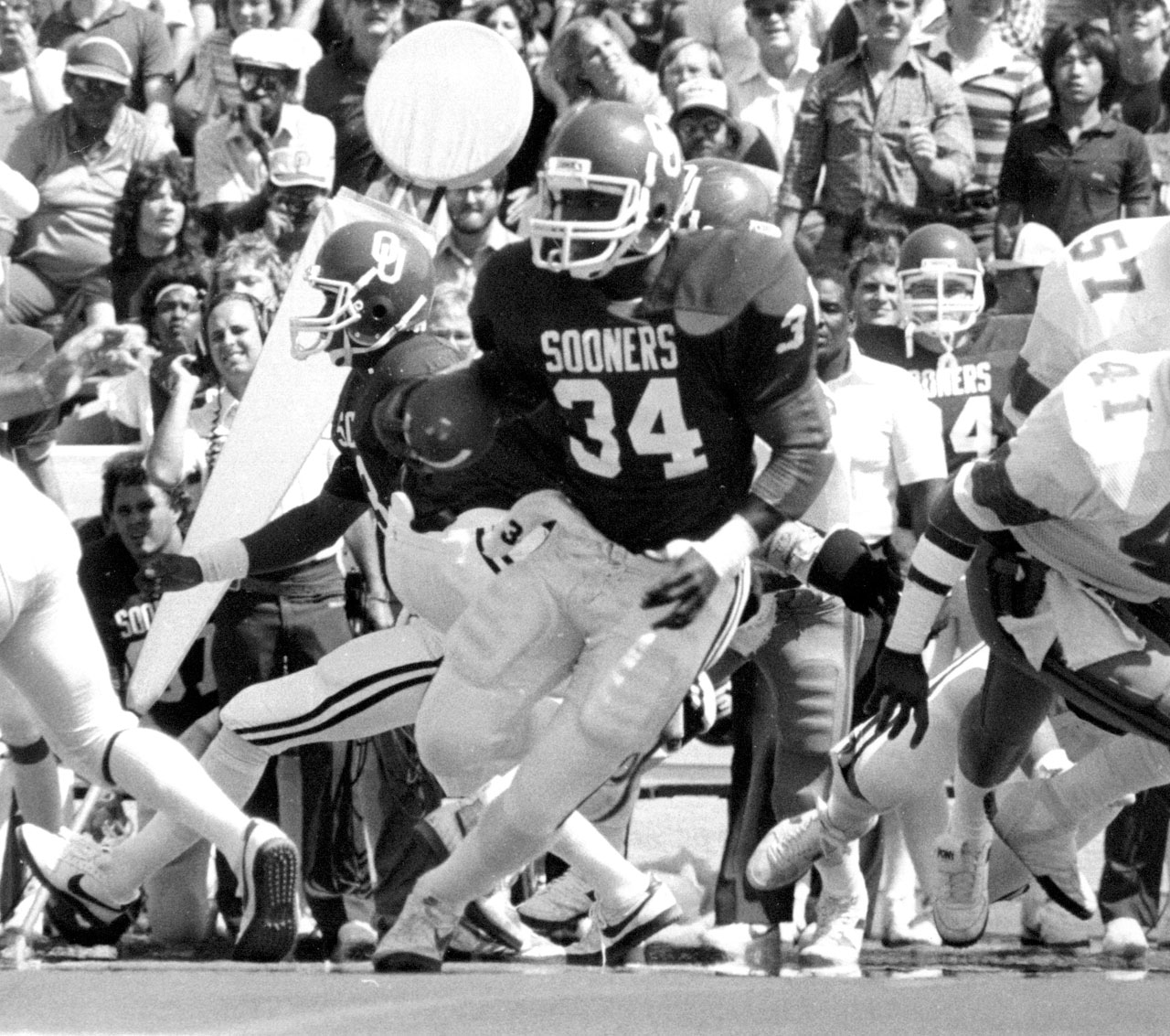 Tillman was an All-American running back at OU from 1982-86 and was captain of the 1985 National Championship team. (Photo: University of Oklahoma Athletic Communications)