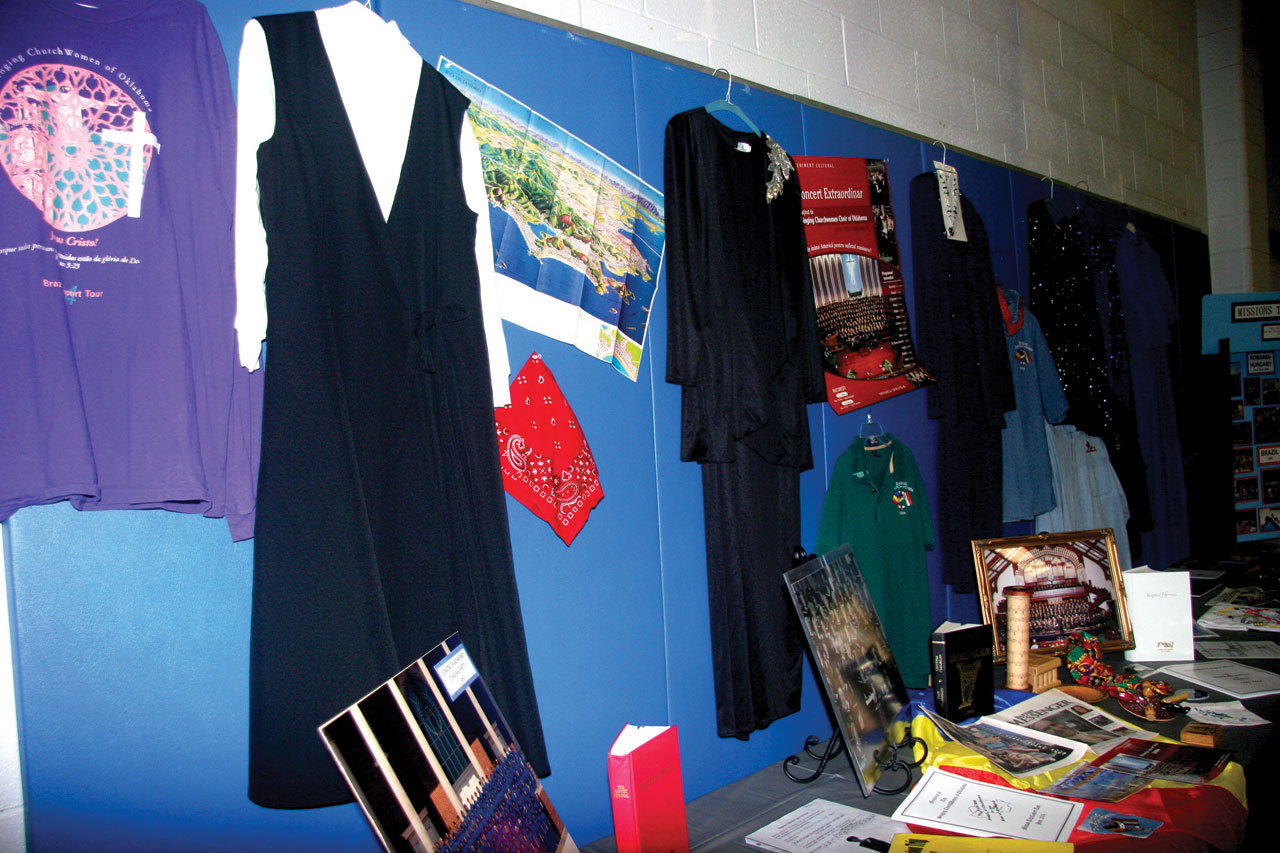 SCW attire from the past 25 years was on display. (Photo: Dana Williamson)