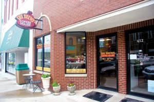 2) She Brews Coffee Shop has an inviting outdoor area (Photo: Dana Williamson)