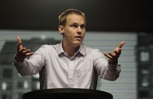 International Mission Board President David Platt urged those at the 2016 SBC Pastors' Conference in St. Louis to avoid "Gospel-lite." "The last thing the nations needs is the exportation of nominal Christianity from North America," he said. (Photo: Matt Miller)