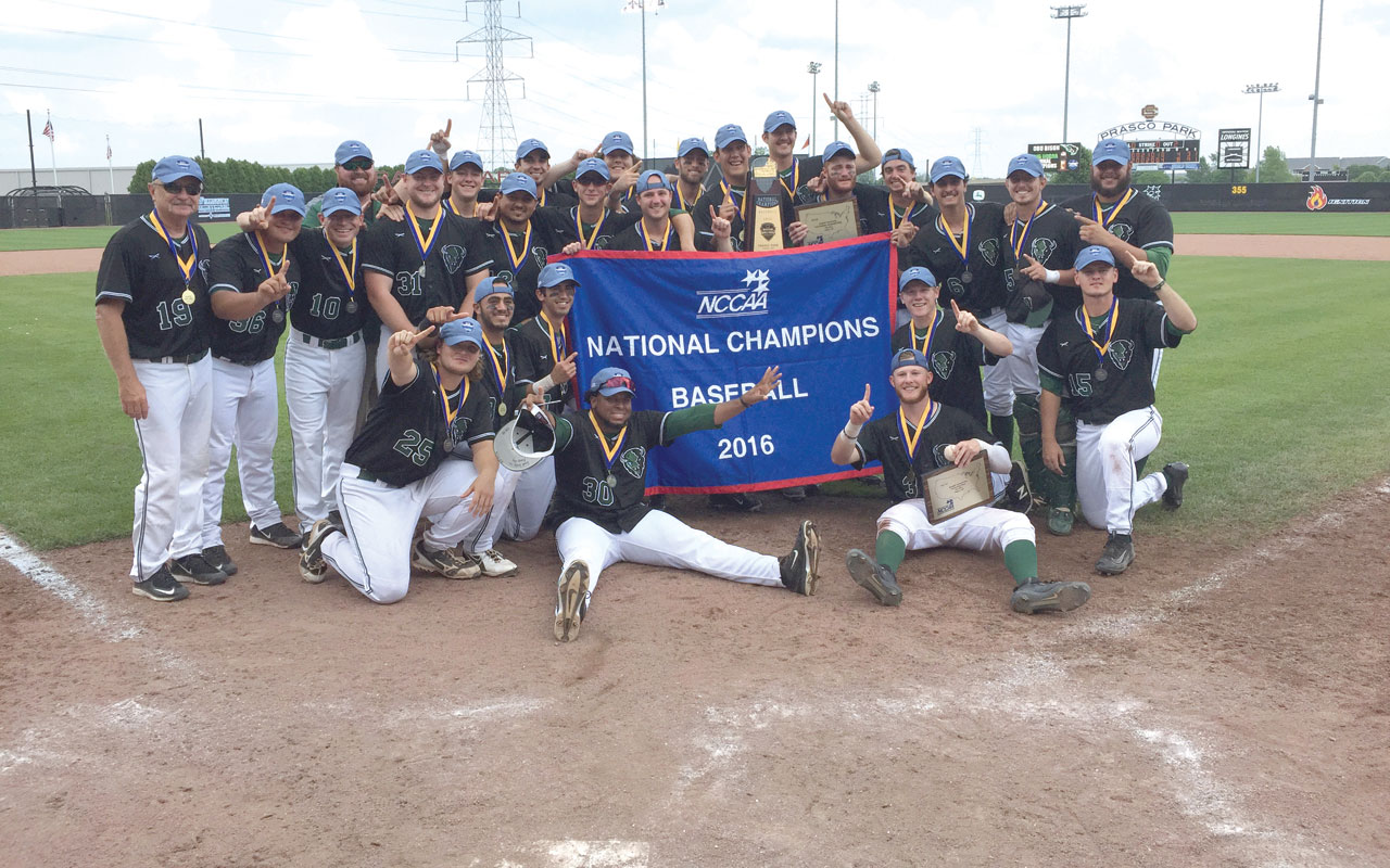 The Baseball Team At Oklahoma Baptist University