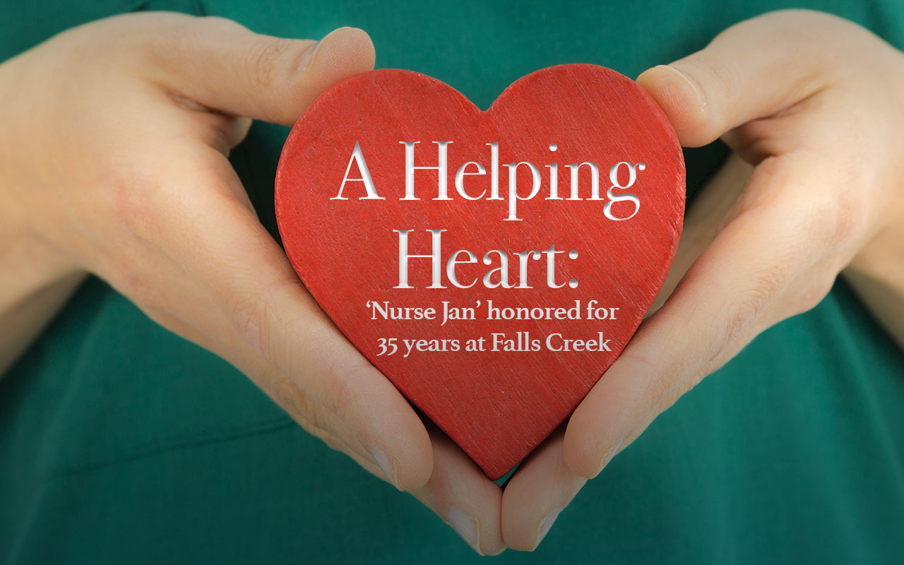 A helping heart: ‘Nurse Jan’ honored for 35 years at Falls Creek