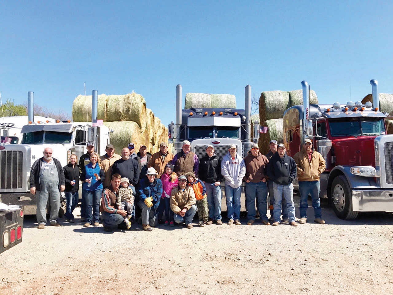 Partnership missions: Hay bale donations bless NW Oklahoma