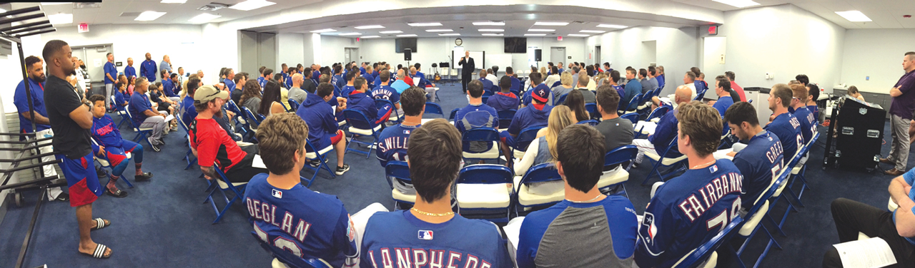 Rangers’ spring training yields ‘incredible’ ministry