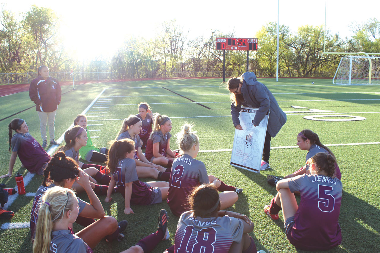 Jenks girls’ soccer coach follows God’s plan