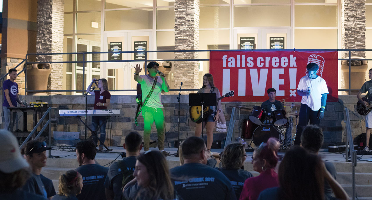 Falls Creek LIVE! providing campers musical outlet in front of thousands