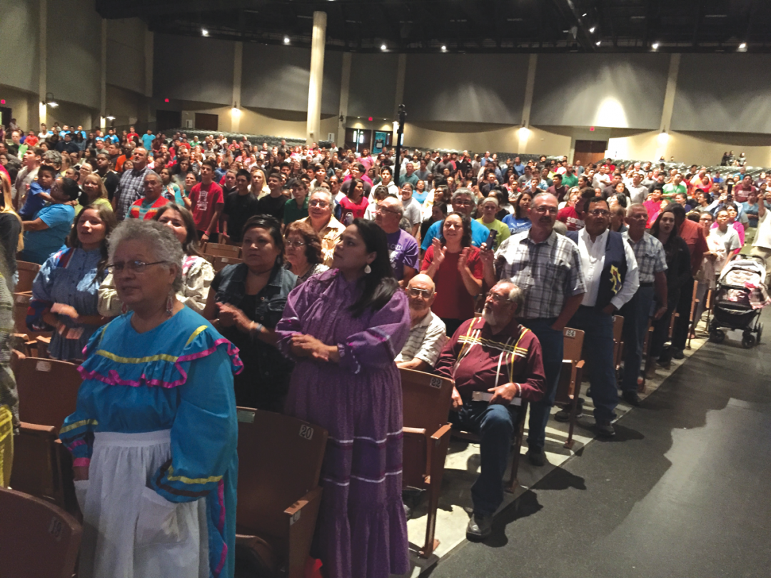 Opening ceremonies at 70th anniversary Indian Falls Creek inspire