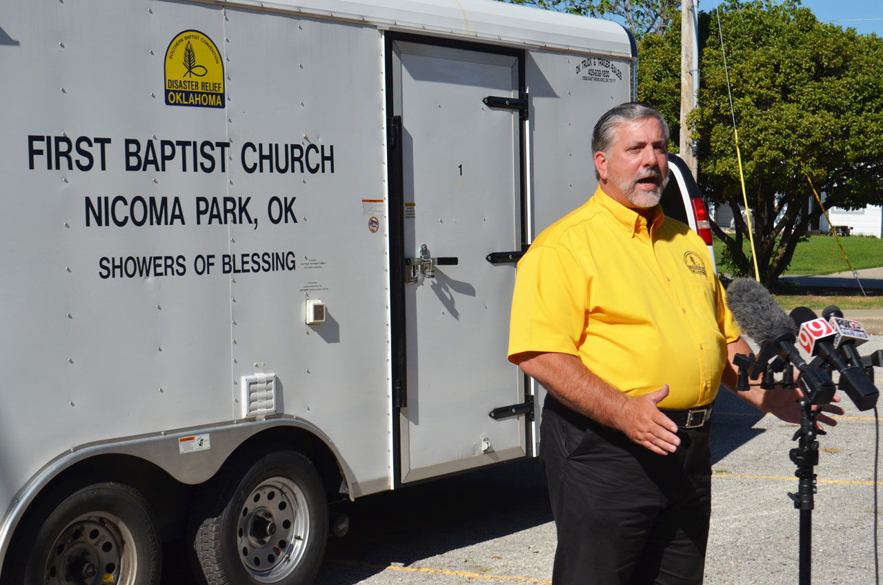 Oklahoma Disaster Relief director serves with joy, humility