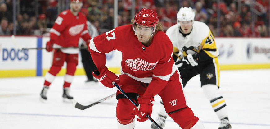 Detroit Red Wings’ David Booth knows God is in control