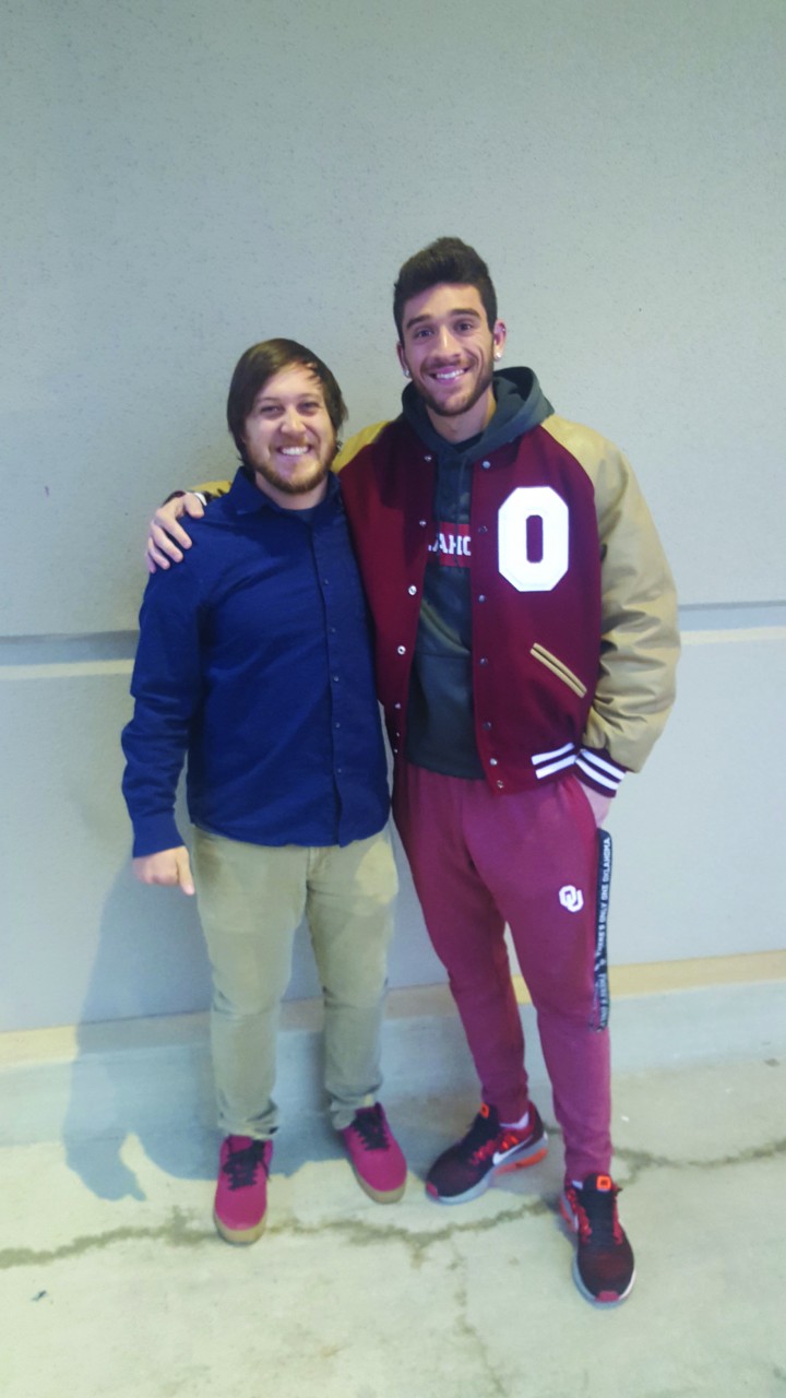 OU track captain changes life goals, leads Bible study - Baptist Messenger of Oklahoma