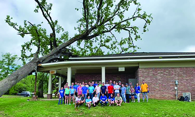 'The Mailman' Karl Malone aids tornado-battered chapel - Baptist Messenger of Oklahoma