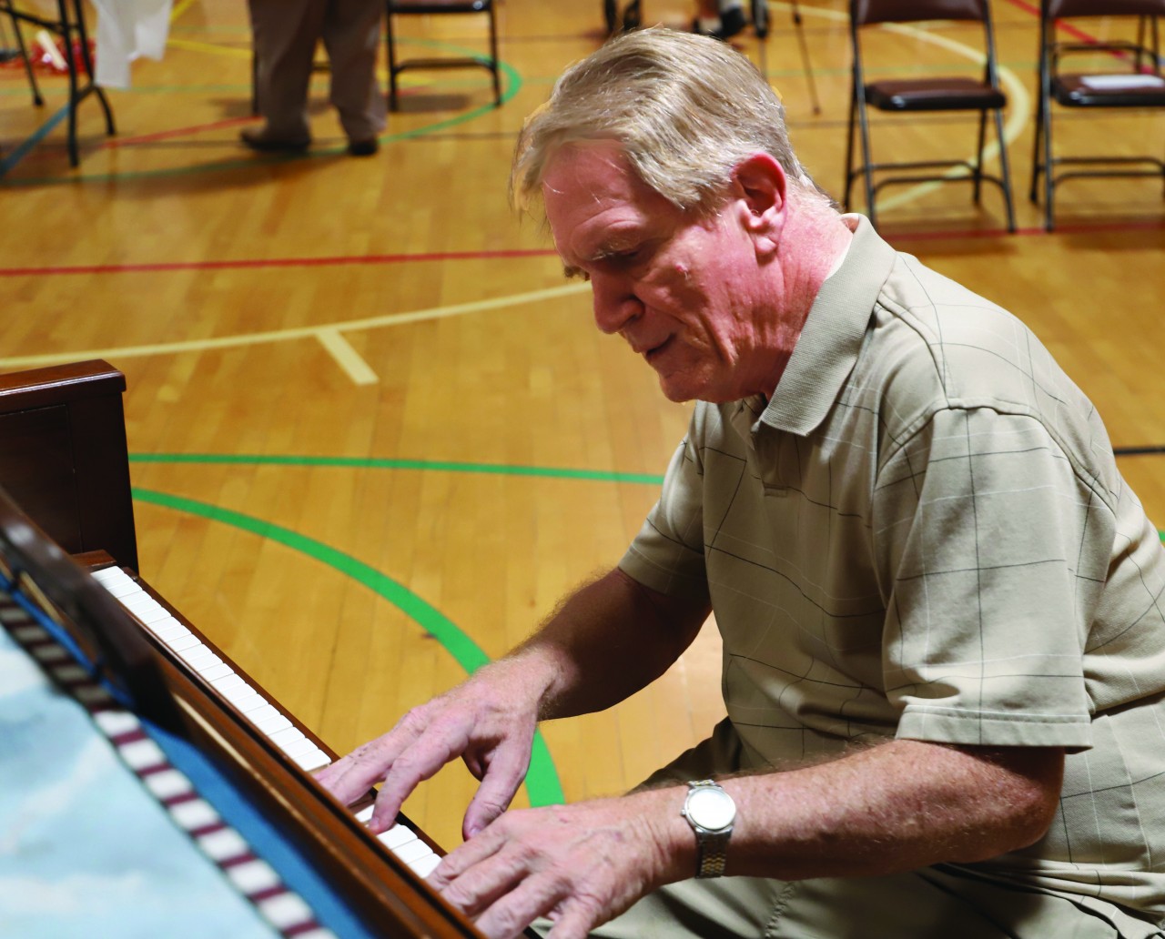 Baptist roots run deep for musician and Baptist Village resident Richard Huggins