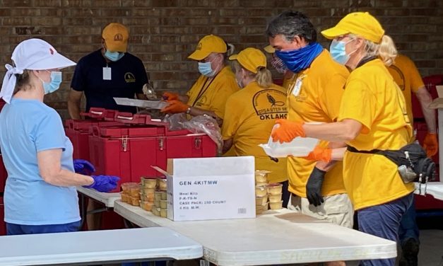 Update on Oklahoma Baptist Disaster Relief work in hurricane recovery
