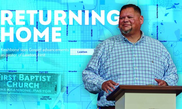 Returning home: Keahbone sees Gospel advancements as pastor of Lawton, First