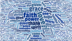 Blog: Encouragement from Paul’s prayer word cloud - Baptist Messenger of Oklahoma 1