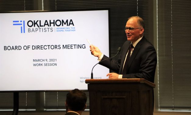 Onward & Upward: Oklahoma Baptists’ board celebrates Gospel advance