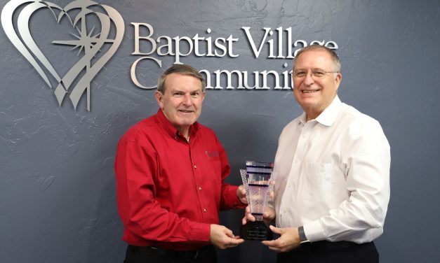 ‘For a time such as this’: Thomas honored by Baptist Village Communities
