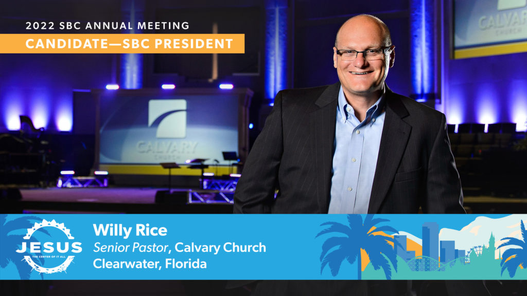 Florida pastor Willy Rice to be nominated for SBC president