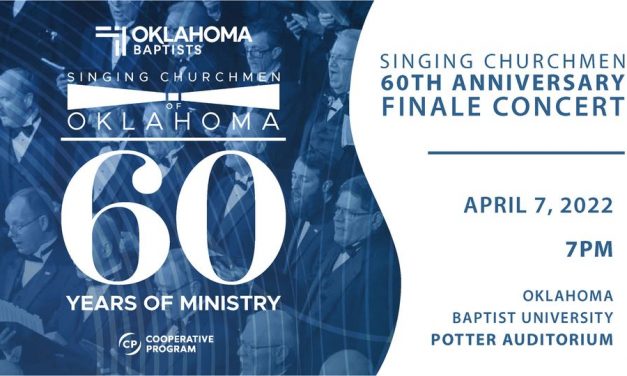 Singing Churchmen conclude 60th anniversary season with concert at OBU, April 7