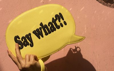 Rite of passage: ‘Say what?’