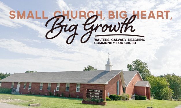 Small church, big heart, big growth: Walters, Calvary reaching community for Christ