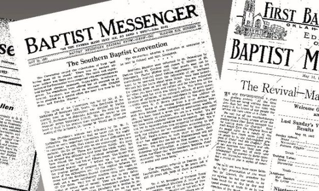 Sword & trowel: Welcome to the new Baptist Messenger magazine!