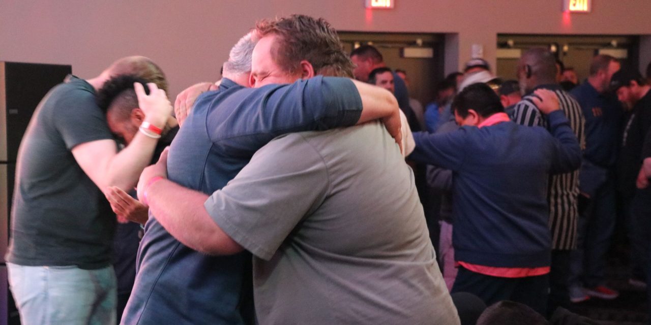 Men’s Retreat challenges men to ‘Stand Firm’ with more than 900 meeting at Falls Creek, April 28-29
