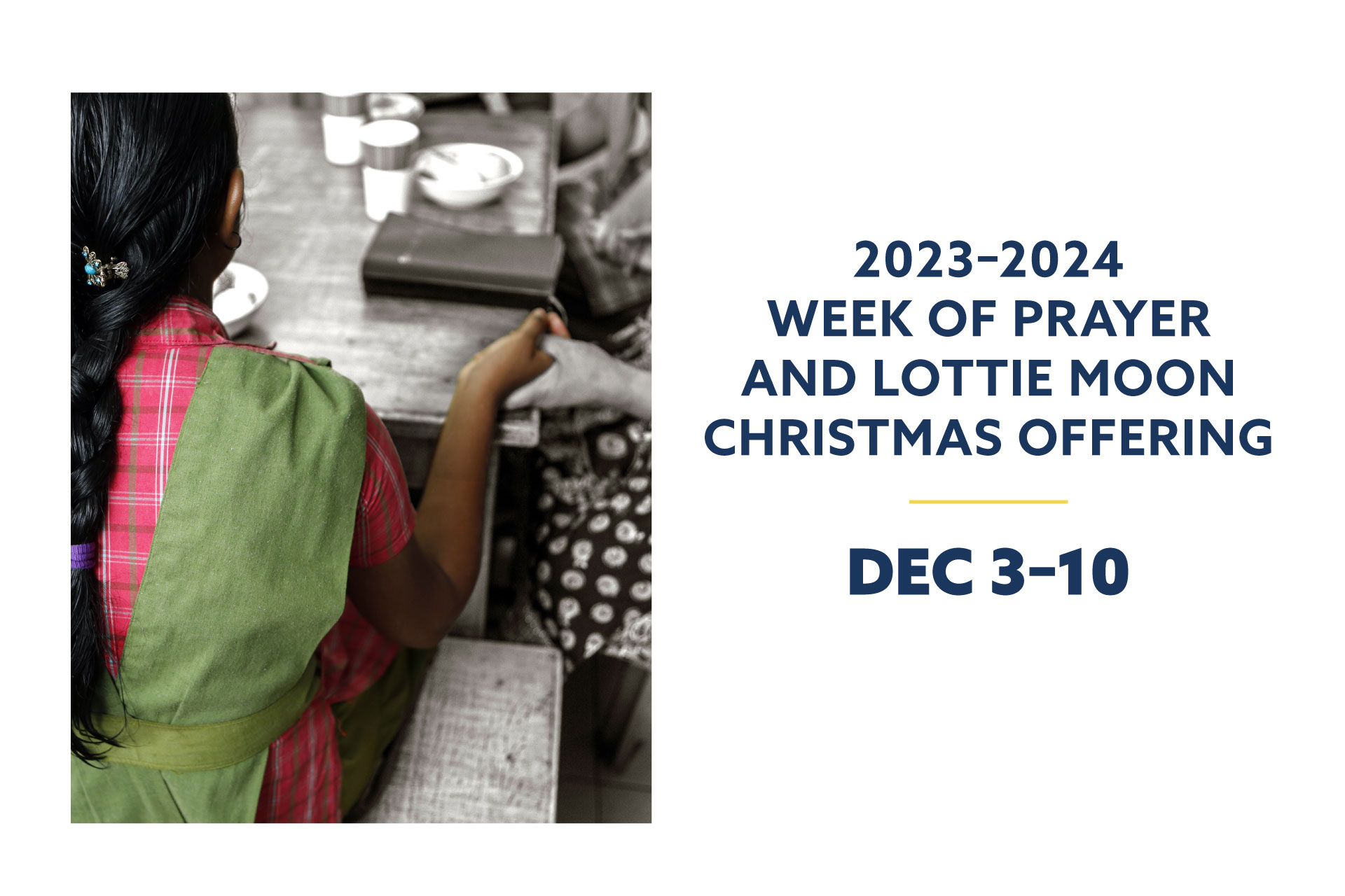 2023 Week of Prayer and Lottie Moon Christmas Offering resources