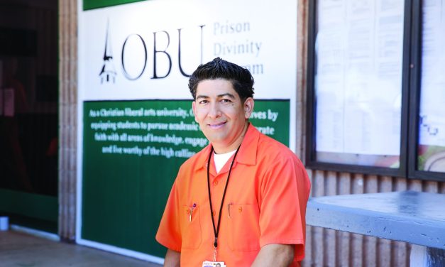 Serving time, serving Jesus: OBU Prison Divinity Program student fulfilling the Lord’s call