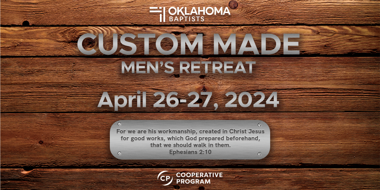 2024 Men’s Retreat to Focus Men on the Gospel