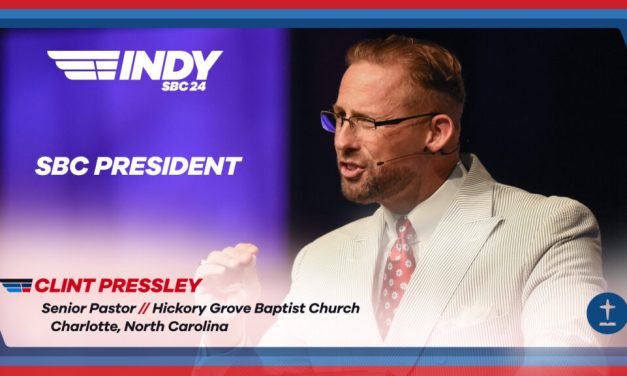 Clint Pressley elected SBC president in Indianapolis