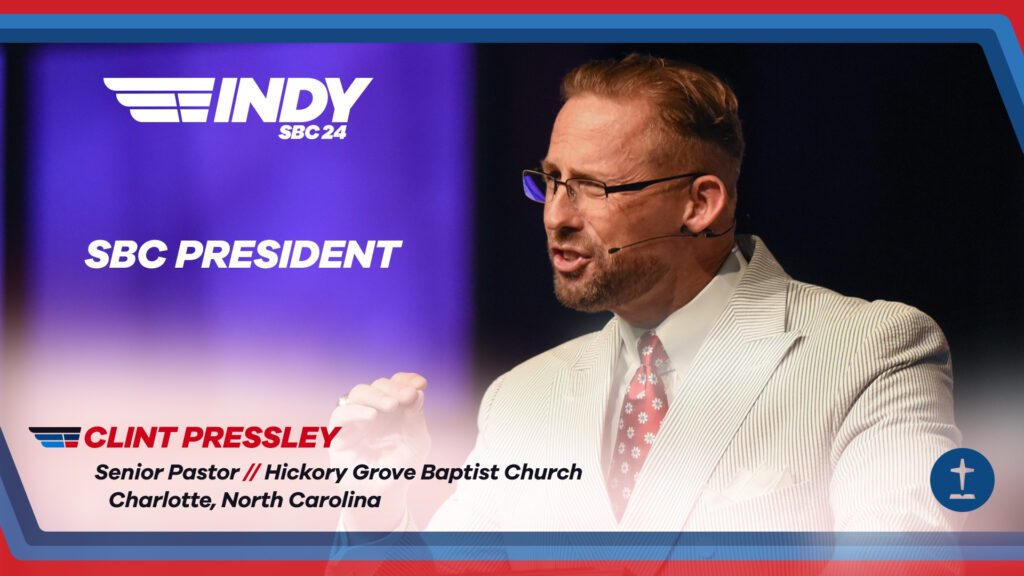 Clint Pressley elected SBC president in Indianapolis