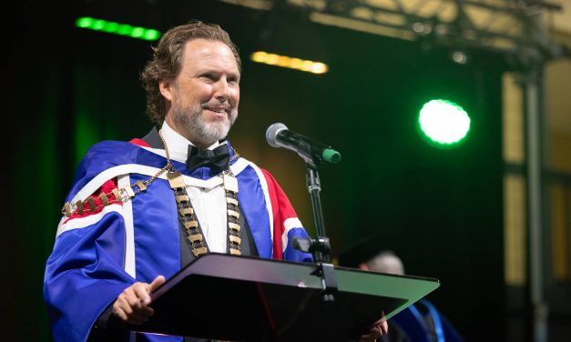 OBU President Thomas Delivers Annual Convocation Address on Aug. 28