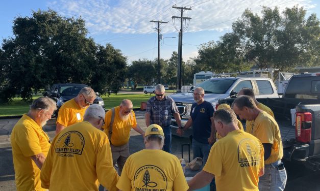 Oklahoma Baptist DR Serving as ‘Hands and Feet of Jesus’ amid Hurricane recovery in Louisiana