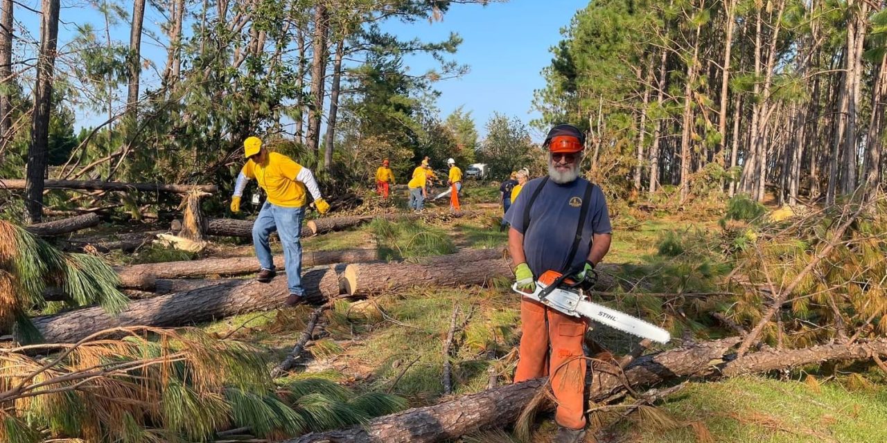 Oklahoma Baptist Disaster Relief Continues Hurricane Helene Response