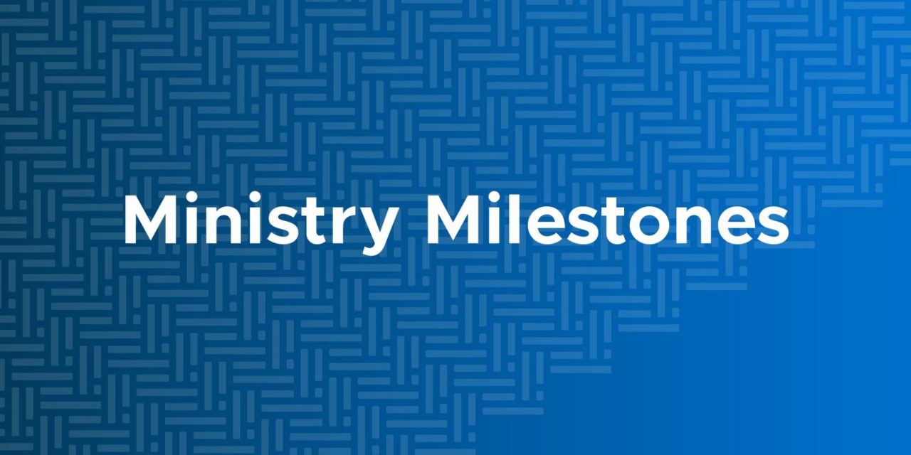 Ministry Milestones – Norman Behymer and Pastor Mike Mitchell